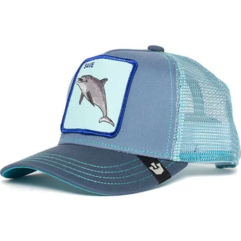 Goorin Bros. Youth Dolphin Ocean Vibes Blue Trucker Hat