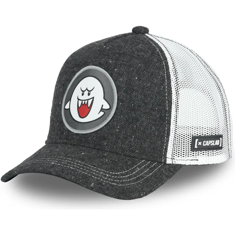 curva-snapback-fantasma-boo-super-mario-bros-capslab curva-snapback-fantasma-boo-super-mario-bros-capslab