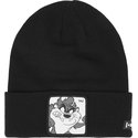 capslab-tasmanian-devil-bon-taz-looney-tunes-black-beanie