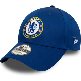 Καπέλα καμπύλη μπλε snapback 9FORTY Chelsea Football Club από Chelsea Football Club Premier League από New Era