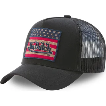 Καπέλα καμπύλη μαύρο snapback FLAG NR από Von Dutch