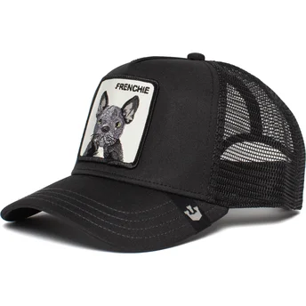 Καπέλα καμπύλη μαύρο snapback Frenchie The Farm Goorin Bros.
