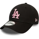 curva-rosa-9forty-league-essential-los-angeles-dodgers-mlb-new-era