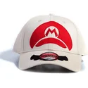 difuzed-curved-brim-mario-minimal-super-mario-bros-beige-snapback-cap