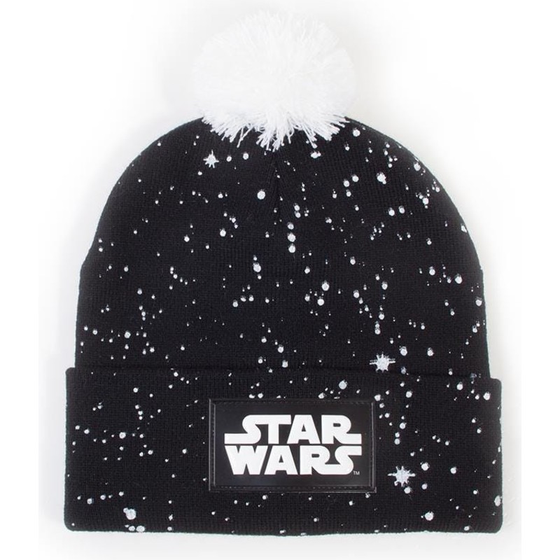 difuzed-classic-star-wars-black-beanie-with-pompom