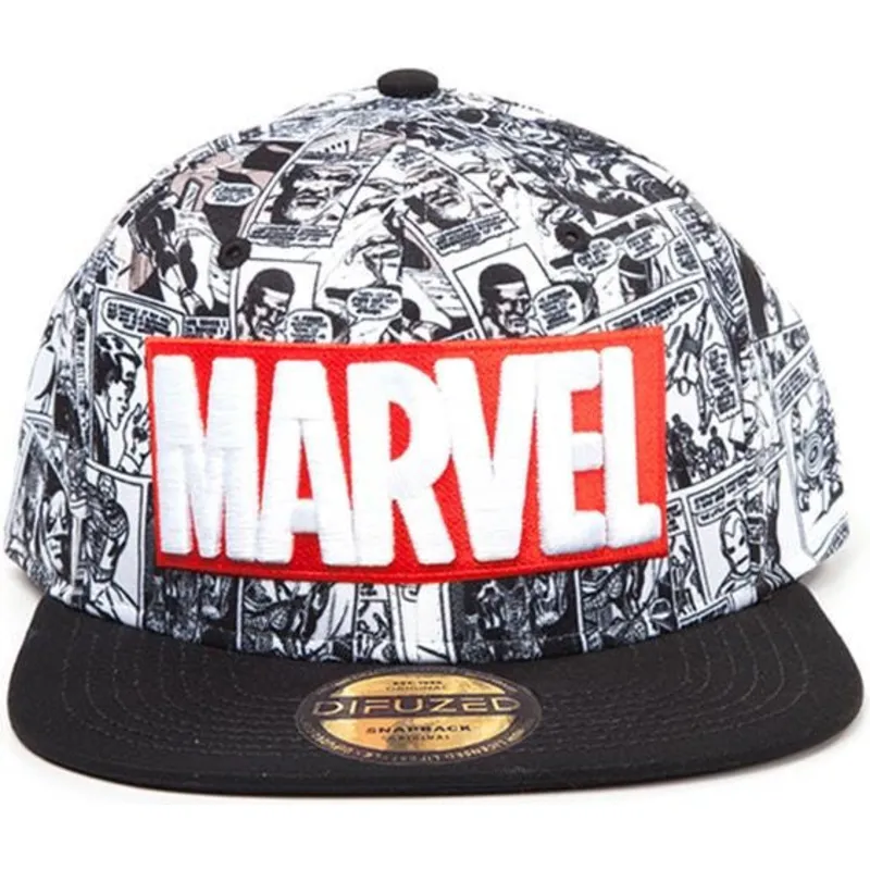 snapback-classic-logo-marvel-comics-difuzed snapback-classic-logo-marvel-comics-difuzed