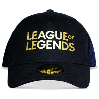 Difuzed Curved Brim Yasuo League of Legends Black Snapback Cap