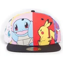snapback-pikachu-squirtle-gengar-psyduck-jigglypuff-multi-pop-art-pokemon-difuzed