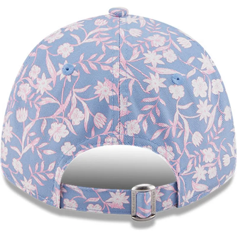 curva-rosa-9forty-floral-new-york-yankees-mlb-new-era