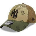 curva-9forty-paisley-print-new-york-yankees-mlb-new-era