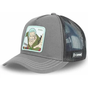 Καπέλα καμπύλη γκρι snapback ZOR1 Ρορονόα Ζόρο One Piece από Capslab