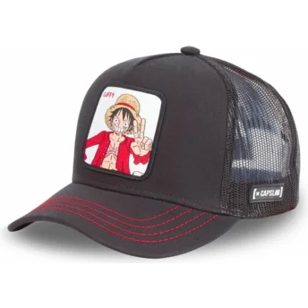 Καπέλα καμπύλη μαύρο snapback LUF2 Monkey D. Luffy One Piece από Capslab