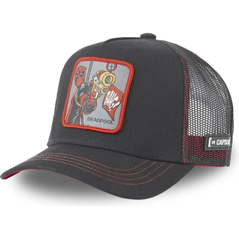 curva-snapback-deadpool-marvel-comics-capslab curva-snapback-deadpool-marvel-comics-capslab
