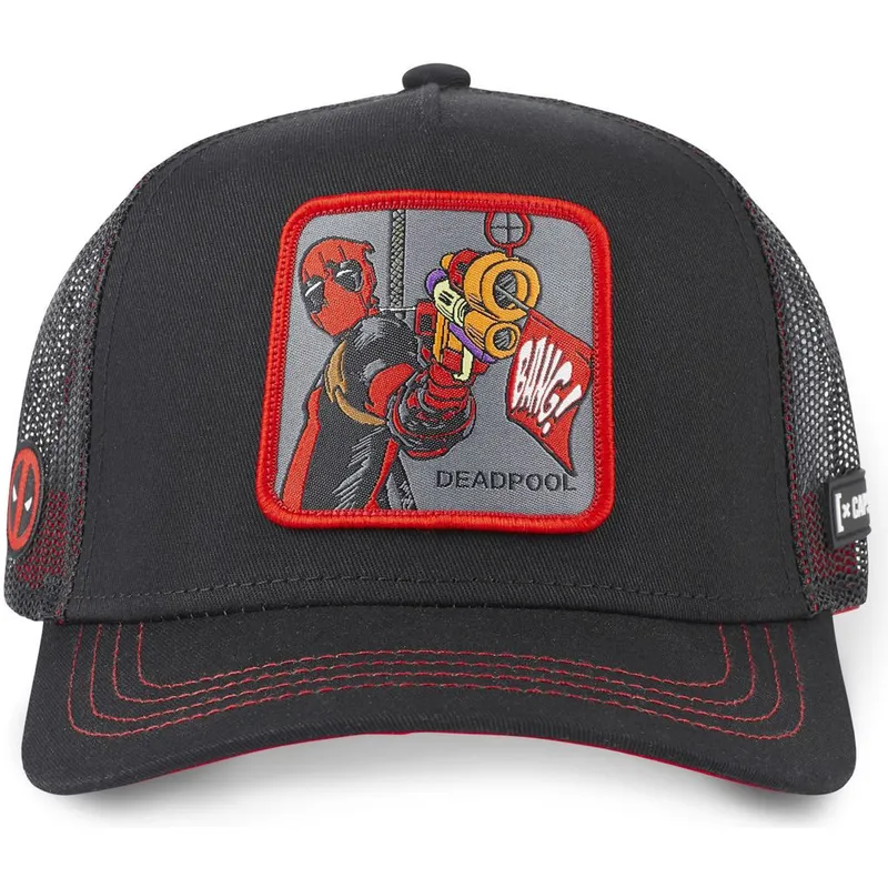 curva-snapback-deadpool-marvel-comics-capslab curva-snapback-deadpool-marvel-comics-capslab