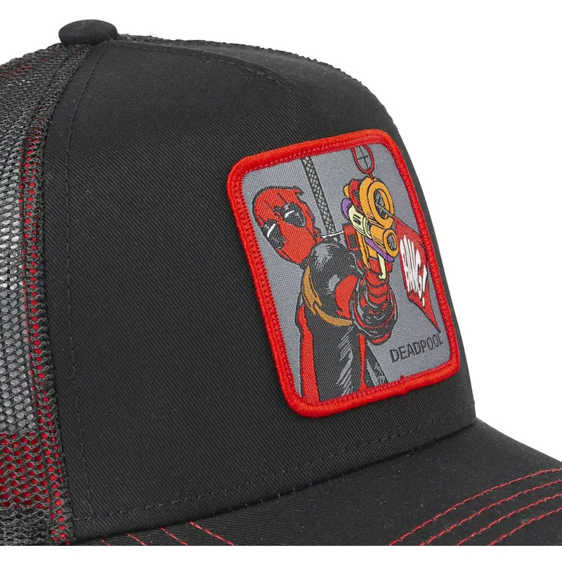curva-snapback-deadpool-marvel-comics-capslab curva-snapback-deadpool-marvel-comics-capslab