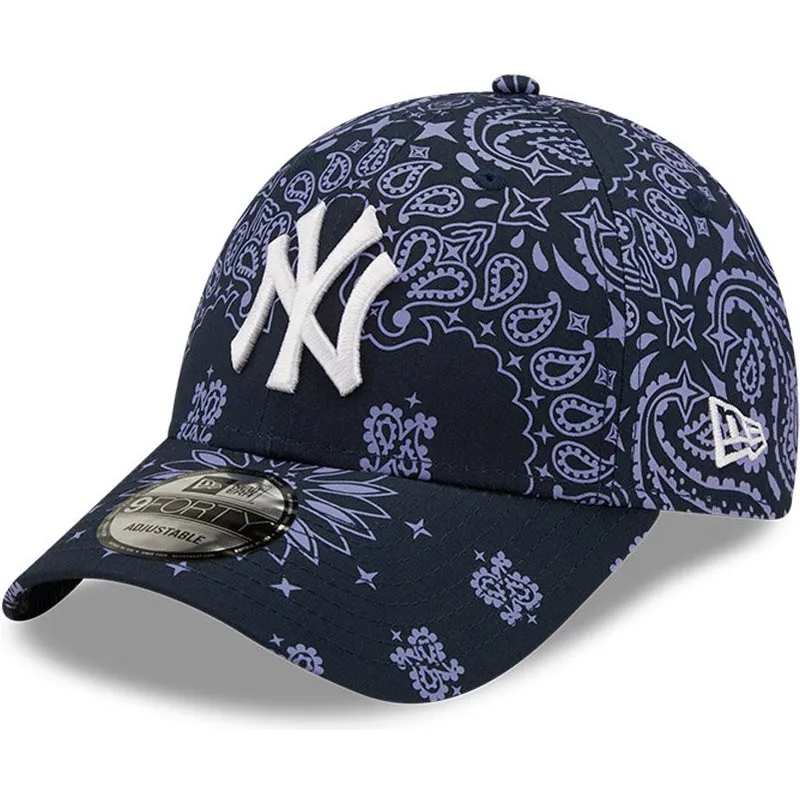 curva-9forty-paisley-print-new-york-yankees-mlb-new-era curva-9forty-paisley-print-new-york-yankees-mlb-new-era