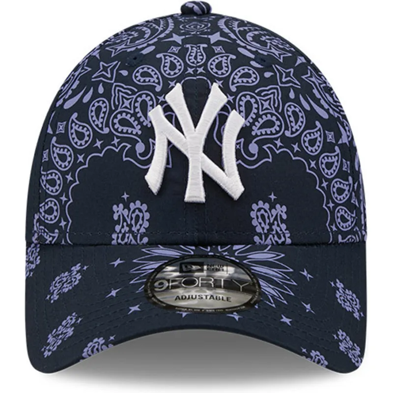 curva-9forty-paisley-print-new-york-yankees-mlb-new-era curva-9forty-paisley-print-new-york-yankees-mlb-new-era