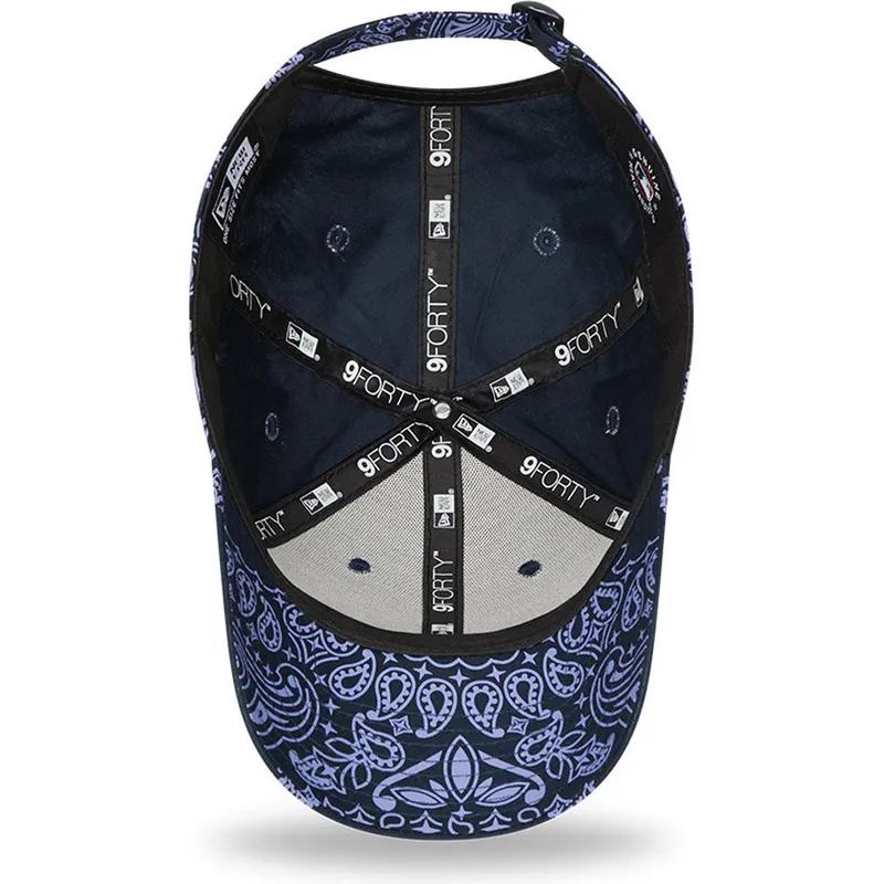 curva-9forty-paisley-print-new-york-yankees-mlb-new-era curva-9forty-paisley-print-new-york-yankees-mlb-new-era