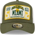 new-era-a-frame-license-plate-miami-florida-green-trucker-hat