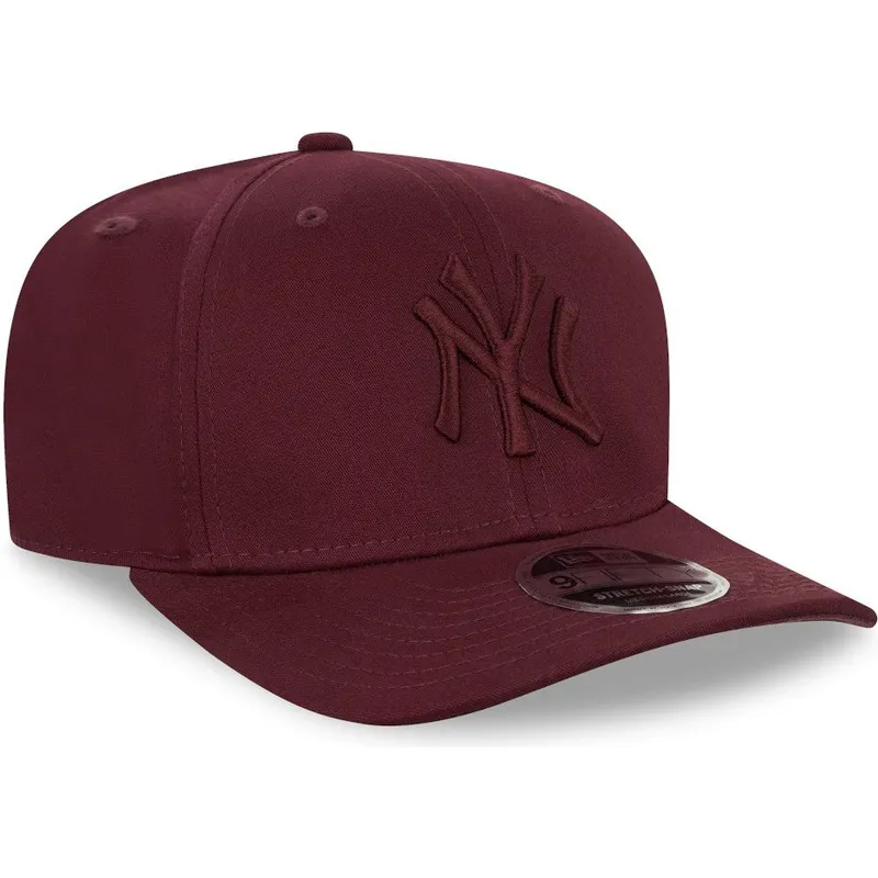 curva-snapback-granate-granate-9fifty-stretch-snap-new-york-yankees-mlb-new-era