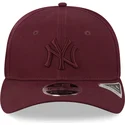 curva-snapback-granate-granate-9fifty-stretch-snap-new-york-yankees-mlb-new-era