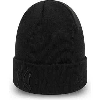 Σκούφοι μαύρο Essential Cuff από New York Yankees MLB από New Era