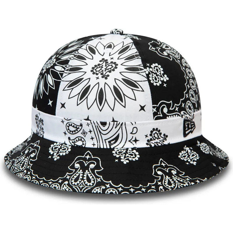 bucket-negro-y-blanco-paisley-explorer-new-era bucket-negro-y-blanco-paisley-explorer-new-era