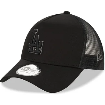 Καπέλα καμπύλη μαύρο snapback 9FORTY A Frame από Los Angeles Dodgers MLB από New Era