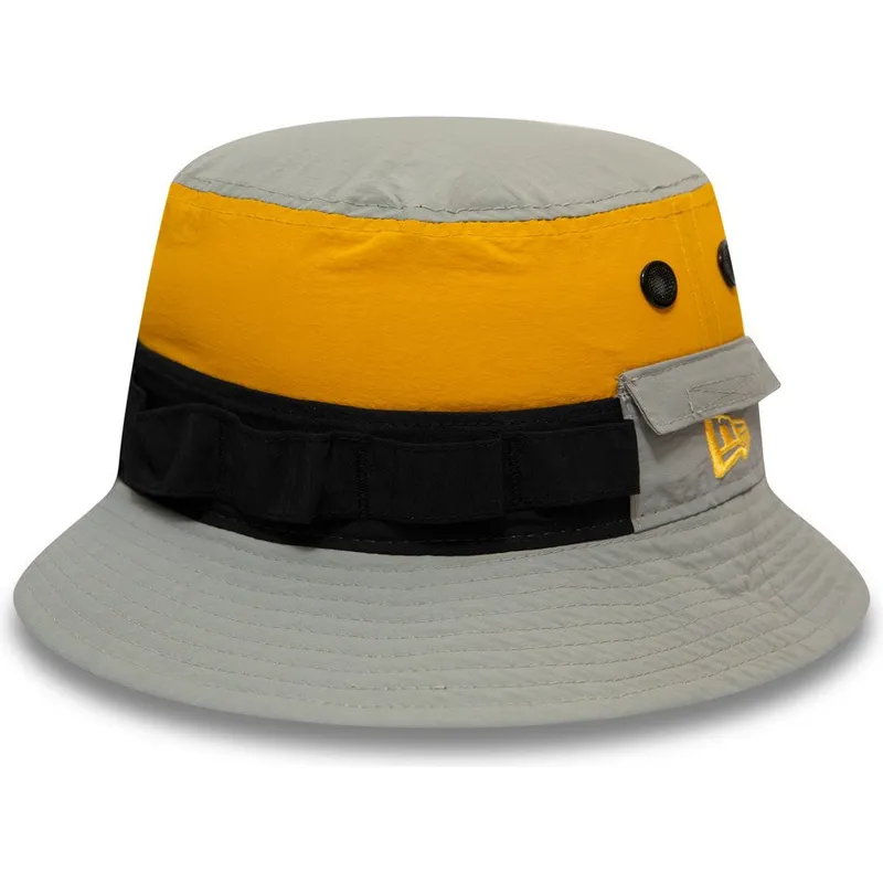 bucket-gris-negro-y-amarillo-panelled-adventure-new-era bucket-gris-negro-y-amarillo-panelled-adventure-new-era