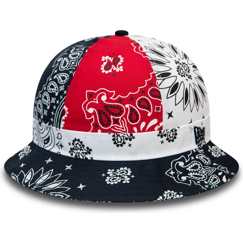bucket-azul-marino-rojo-y-blanco-paisley-explorer-new-era