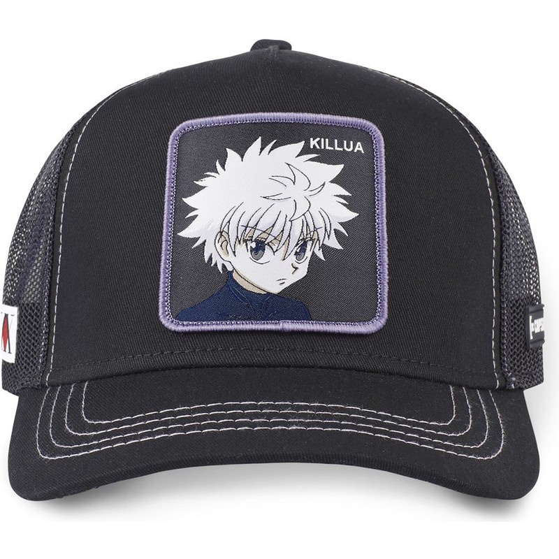 Capslab Killua Zoldyck KIR3 Hunter x Hunter Black Trucker Hat