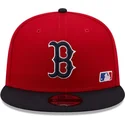 plana-snapback-9fifty-team-arch-boston-red-sox-mlb-new-era