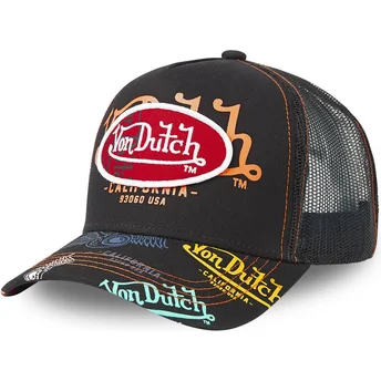 Καπέλα καμπύλη μαύρο snapback BRA BLA2 από Von Dutch