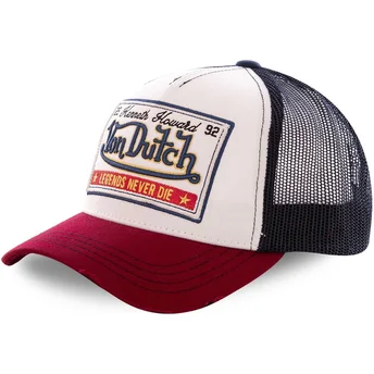 Καπέλα καμπύλη λευκό snapback Legends Never Die CAS WB07 από Von Dutch