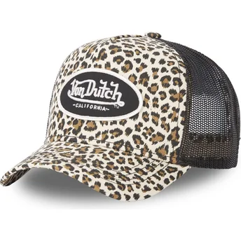 Καπέλα καμπύλη λεοπάρδαλη snapback LEO BE από Von Dutch