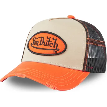 Καπέλα καμπύλη πορτοκαλί snapback ORA από Von Dutch
