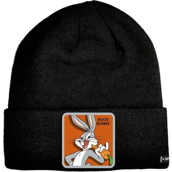 Capslab Bugs Bunny BON BUN1 Looney Tunes Black Beanie