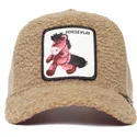 curva-snapback-de-borreguillo-caballo-peluche-horse-play-the-farm-the-farm-goorin-bros