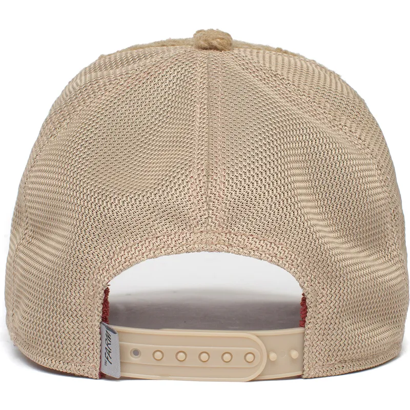 curva-snapback-de-borreguillo-caballo-peluche-horse-play-the-farm-the-farm-goorin-bros
