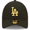 curva-dorado-9forty-metallic-los-angeles-dodgers-mlb-new-era