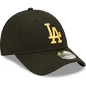 curva-dorado-9forty-metallic-los-angeles-dodgers-mlb-new-era