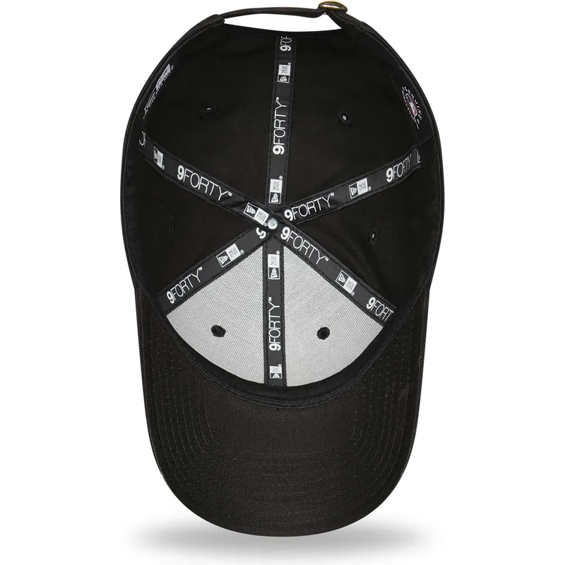 curva-dorado-9forty-metallic-los-angeles-dodgers-mlb-new-era