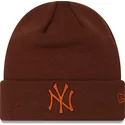 marron-league-essential-cuff-new-york-yankees-mlb-new-era