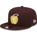 plana-snapback-granate-9fifty-ny-apple-new-york-yankees-mlb-new-era