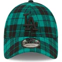 curva-negro-9forty-plaid-los-angeles-dodgers-mlb-new-era