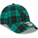 curva-negro-9forty-plaid-los-angeles-dodgers-mlb-new-era