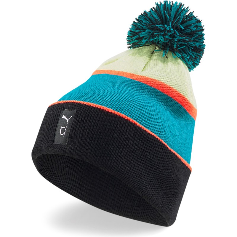 puma-basketball-black-and-blue-beanie-with-pompom