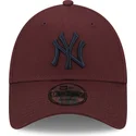 curva-granate-9forty-league-essential-new-york-yankees-mlb-new-era