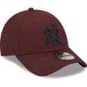 curva-granate-9forty-league-essential-new-york-yankees-mlb-new-era