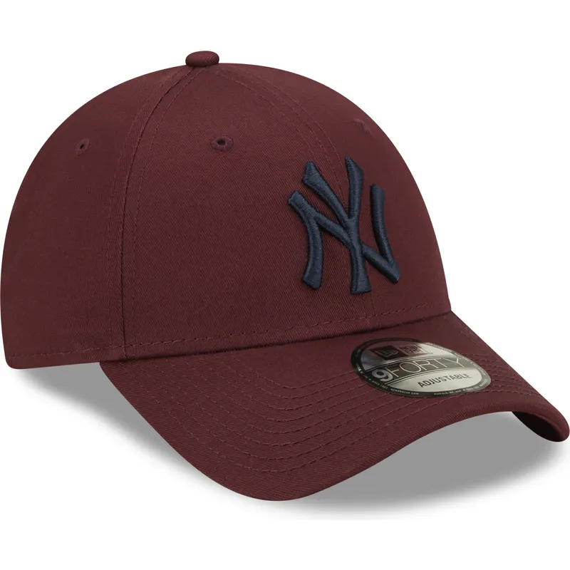 curva-granate-9forty-league-essential-new-york-yankees-mlb-new-era